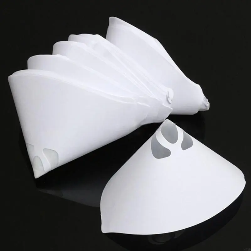R53D 50 Pack of Paint Strainer with 100 Mesh Paper Paint Filter Cone