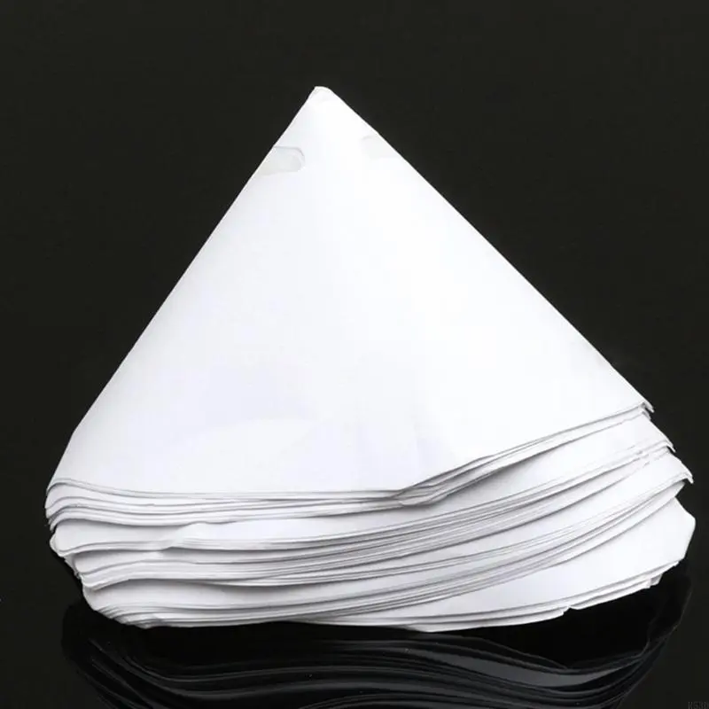R53D 50 Pack of Paint Strainer with 100 Mesh Paper Paint Filter Cone