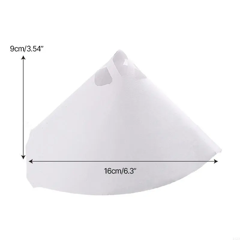 R53D 50 Pack of Paint Strainer with 100 Mesh Paper Paint Filter Cone