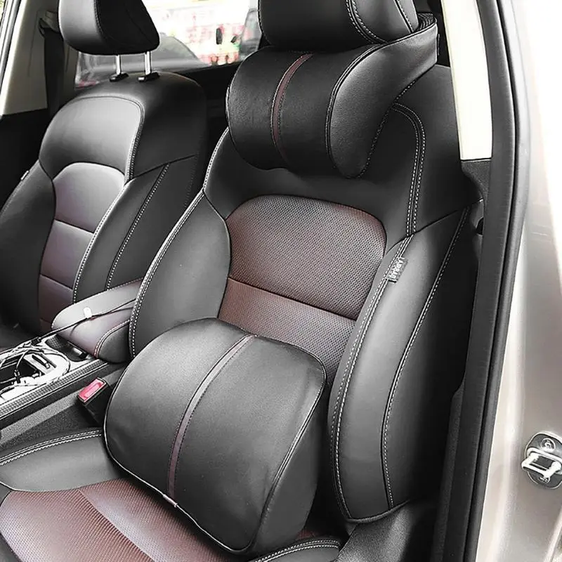 R53D Car Headrest Neck Rest / Waist Rest Universal Auto Waist Lumbar Cushion Pillow