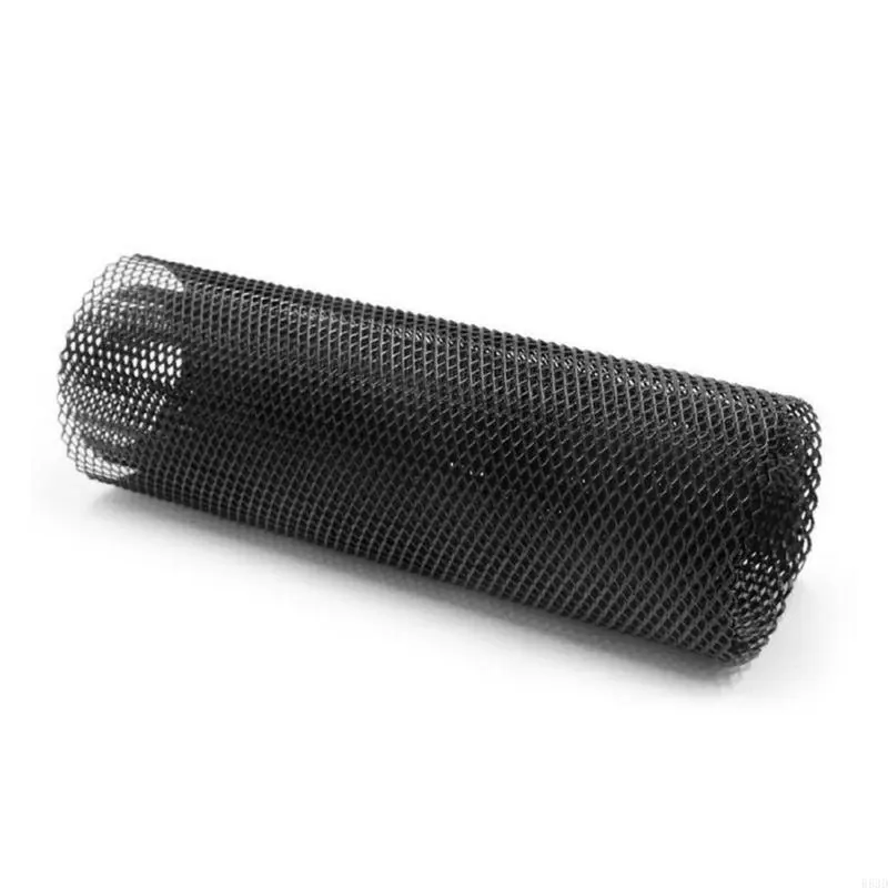 R53D Universal 8x25MM Auto Cooling Hexagonal Aluminum Mesh Grill Cover Bumper Hood Vent Grille Net Protect Intercooler