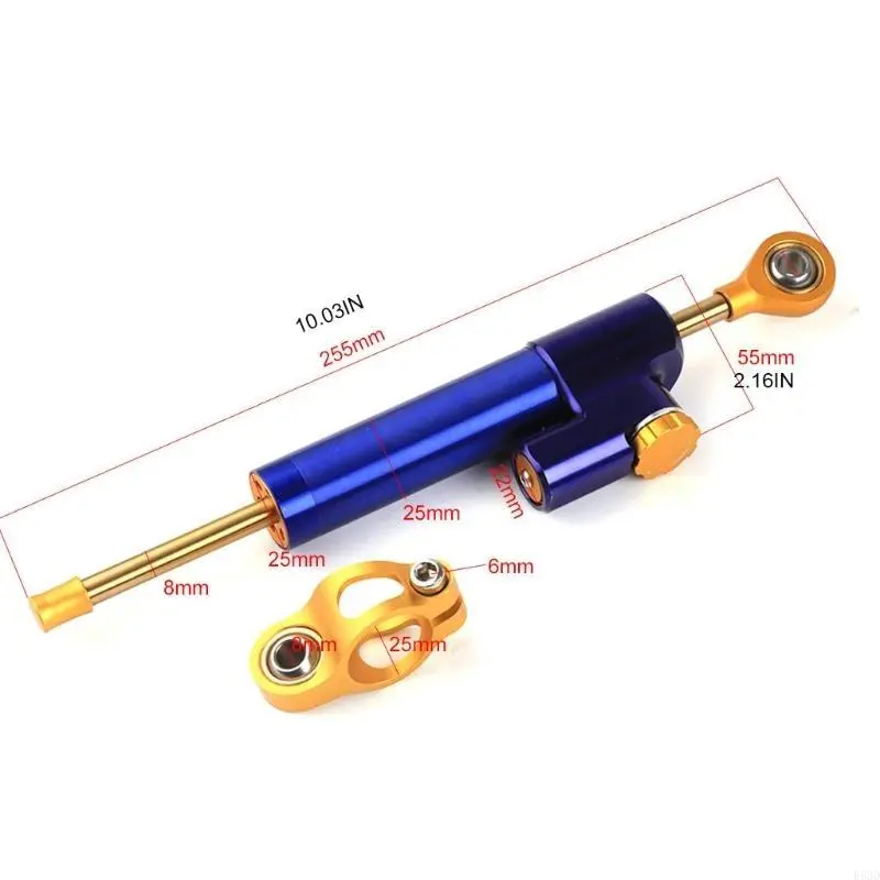 R53D Steering Damper Stabilizer Absorber Direction Bracket For Heavy Locomotives Motorcycles Engine Direction