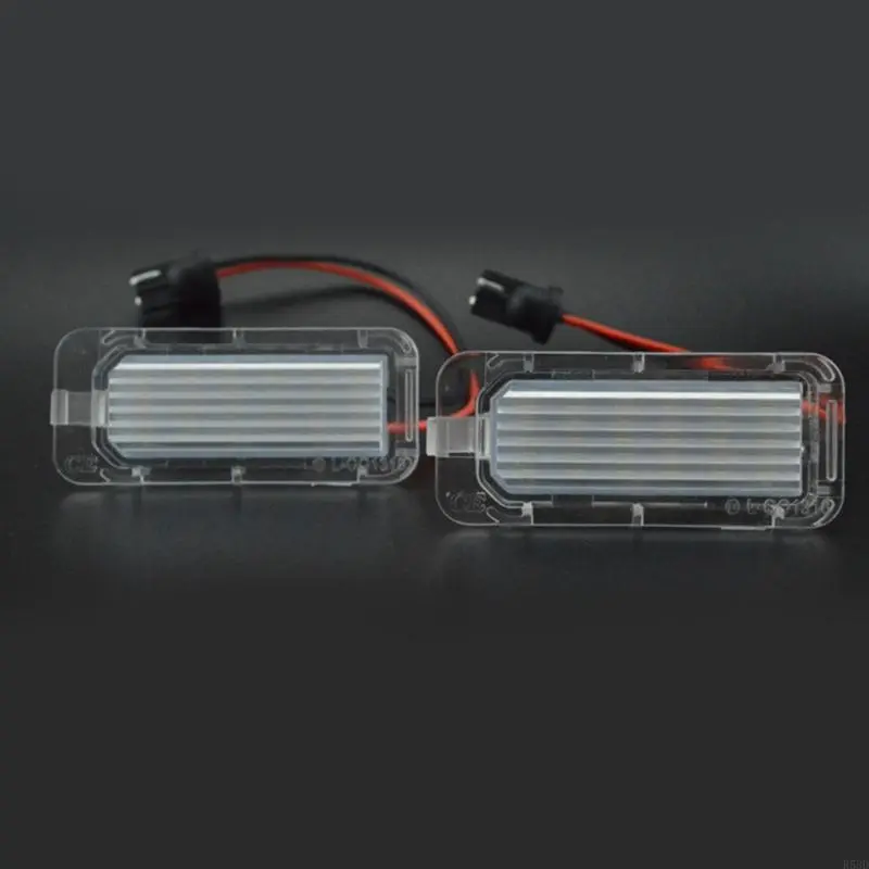 R53D 1 Pair License Plate Lamp Taillight Car License Plate Lights for MK2 LED Lamp Automotive Accessories