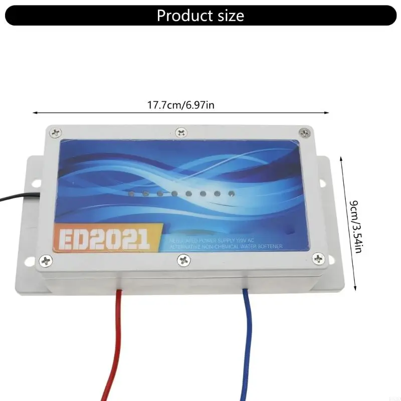 R53D Electronic Water Descaler System Reduces Limescale and Rust for Home Appliances Scale Prevention with Easy Installation