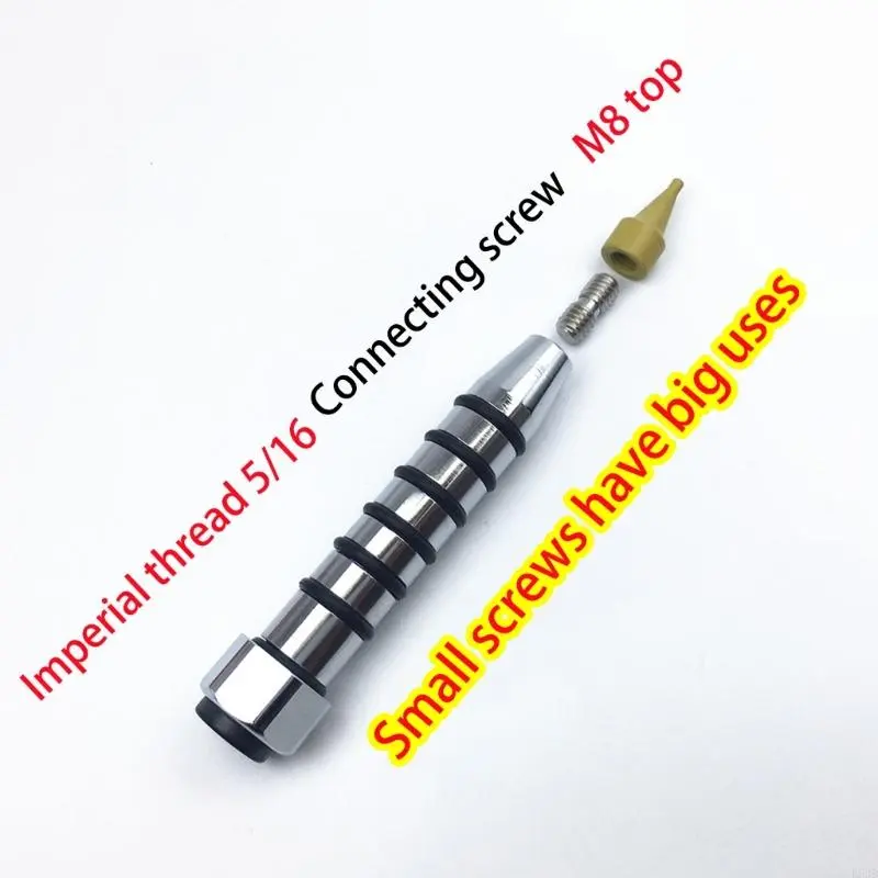 R53D Dent Repair Hammer Head Tip Screw Dent Repair Tool Accessories Stainless Steel