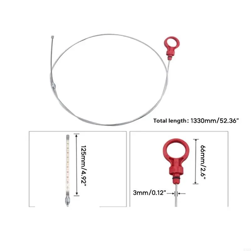 R53D Transmission Fluid Oil Level Dipstick MeasureTool Durable for 8863B 9336A 917327