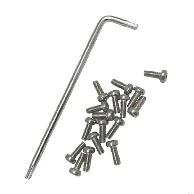 R53D Easy Install Battery Base Plate Cover Metal Screw Set for M365 Electric Scooters