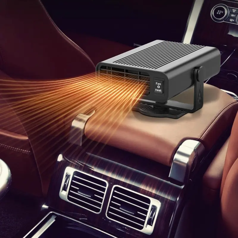 Upgraded Car Heater That Plugs Into Smoke Lighters 120W 12V Collapsible Car Heaters Portable Fast Demisting Defroster