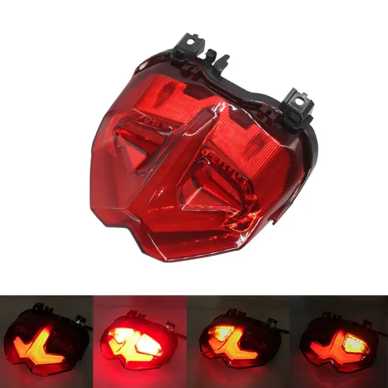 Integrated Rear Tail Lamp for MT09 2021 2022 Motorcycle LED Taillight Replacement Brake Signals Taillights Tail Lights