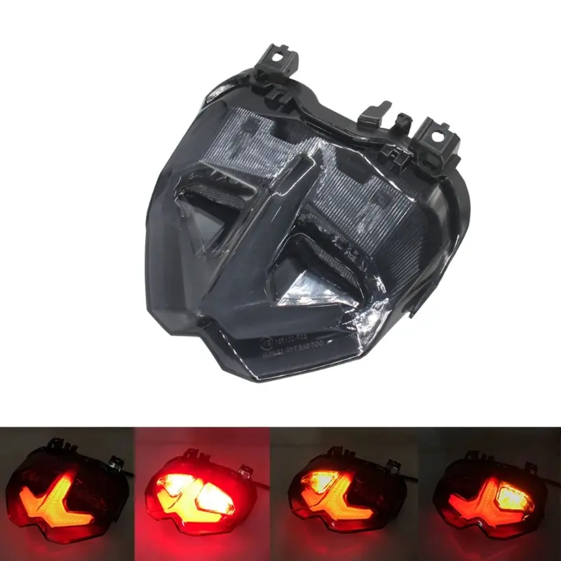 Integrated Rear Tail Lamp for MT09 2021 2022 Motorcycle LED Taillight Replacement Brake Signals Taillights Tail Lights