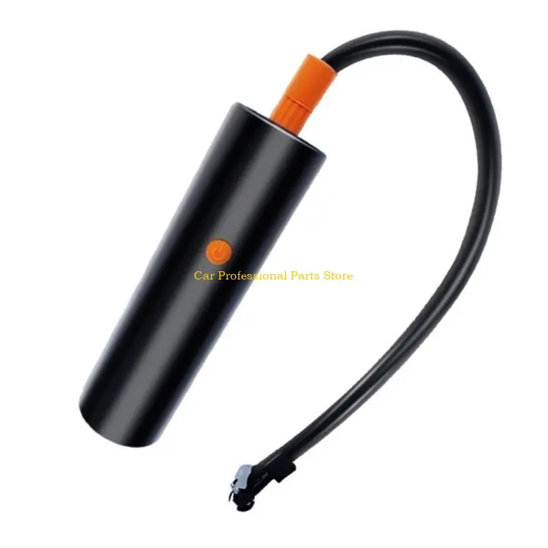 R53D 12V Car Tire Inflator with Pressure Meter Gauge Portable Air Compressor for Motorcycle Electric Bike