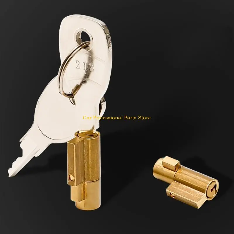 R53D Trailer Coupling Lock with Keys Theft Prevention Rust-resistance for Truck Boats