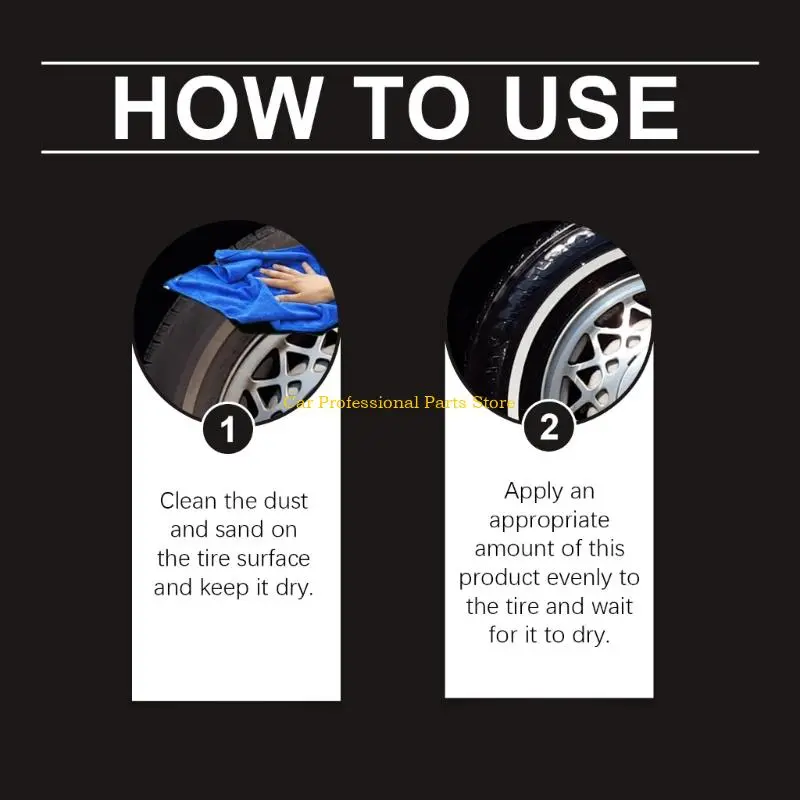 R53D Multifunction Auto Care Solution Car Polish for Protecting Tires & Restoring Interior