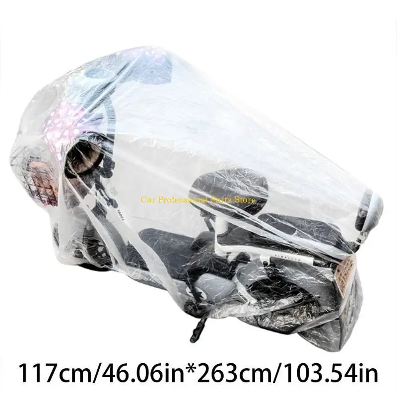 R53D Waterproof Cover Washable Suncreen Sleeve Protector for Motorcycle Scooter Bike Easy to Carry Bike Cover