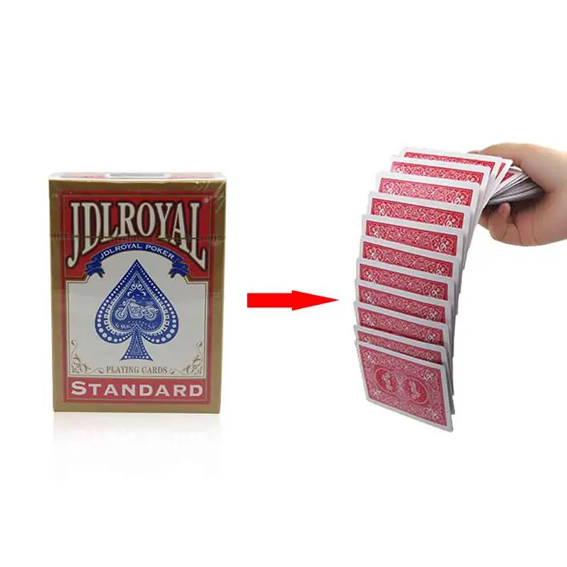 Magic Electric Deck (Connection by Invisible Thread) of Cards Prank Trick Prop Gag Poker Acrobatics Waterfall Card Props GYH