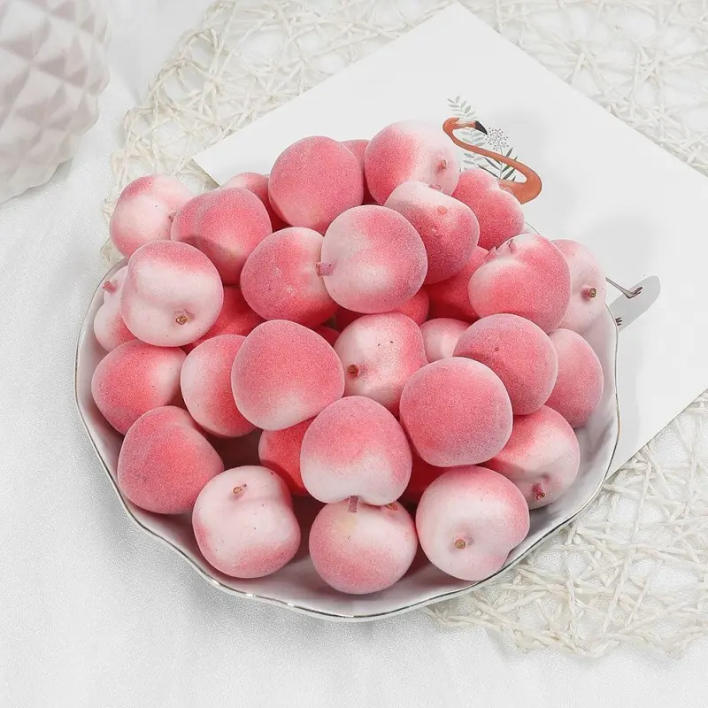 20PCS/Lot Simulated Fruit Vegetable Mini Foam Models DIY Handicraft Supplies Festival Decoration Materials Photography Props ZYF