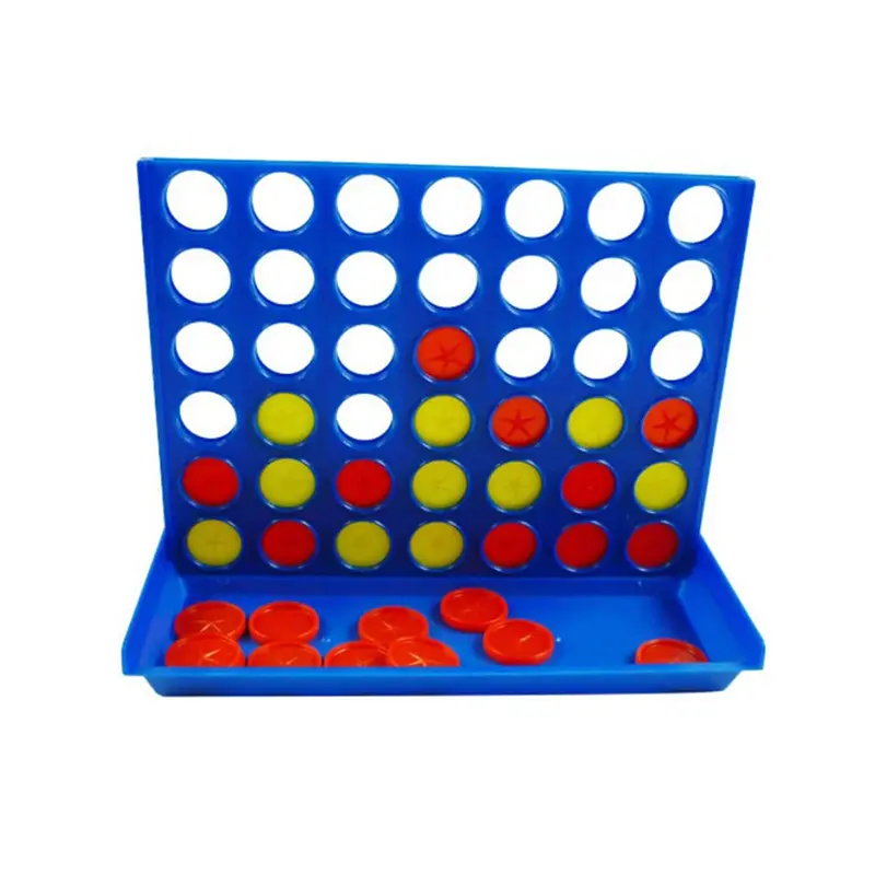 Three Dimensional Four Combo Chess Children Early Education Puzzle Toys Parent-child Interactive Desktop Game Chess Toys TMZ