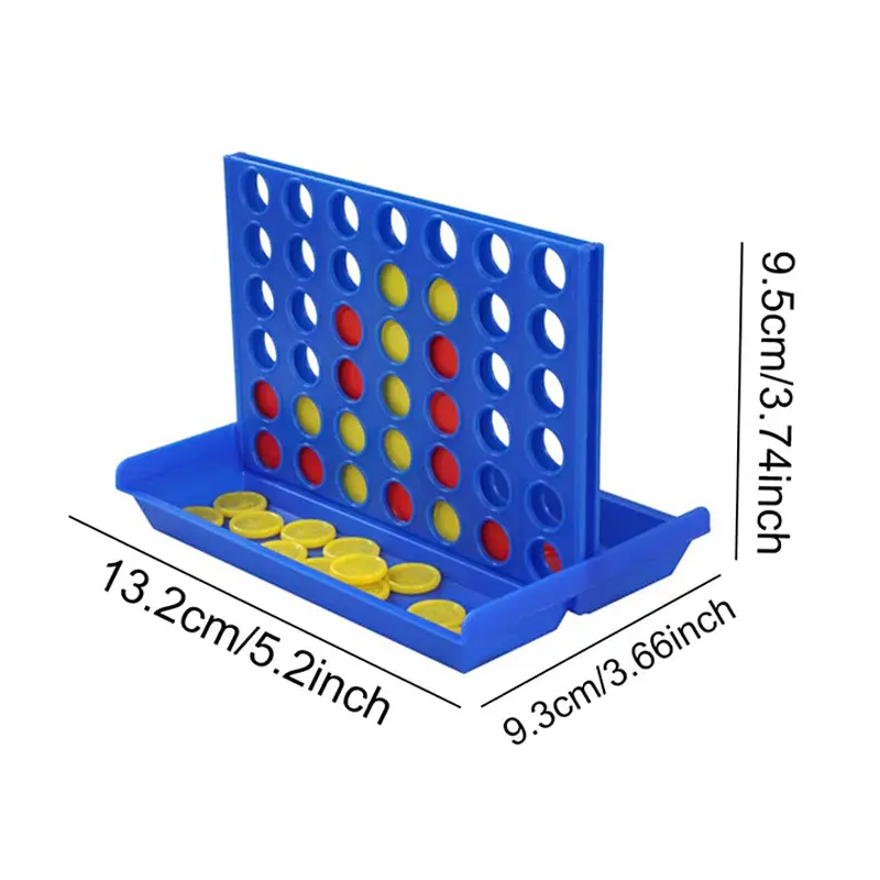 Three Dimensional Four Combo Chess Children Early Education Puzzle Toys Parent-child Interactive Desktop Game Chess Toys TMZ