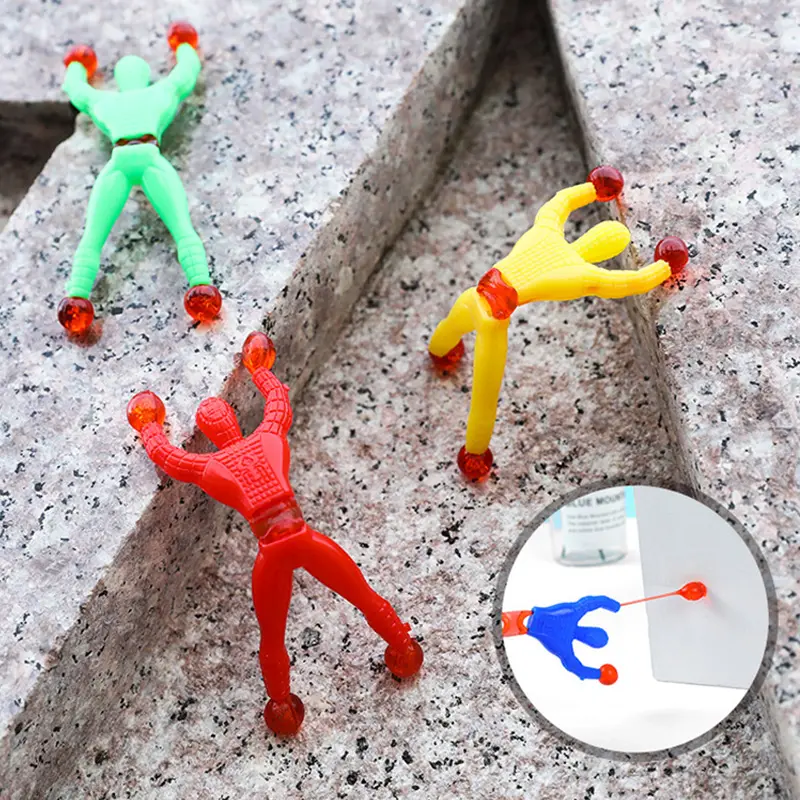 Crawler Sticky Palm Monster Sucker Bouncing Man Stress Relief Toys  Novelty Quirky Toy Cartoon Cute Children Festival Gifts TMZ