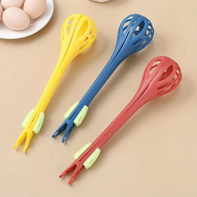 1PC Manual egg beater, egg mixer, boiled egg clamp, food clip, baking mixer, cream whisk
