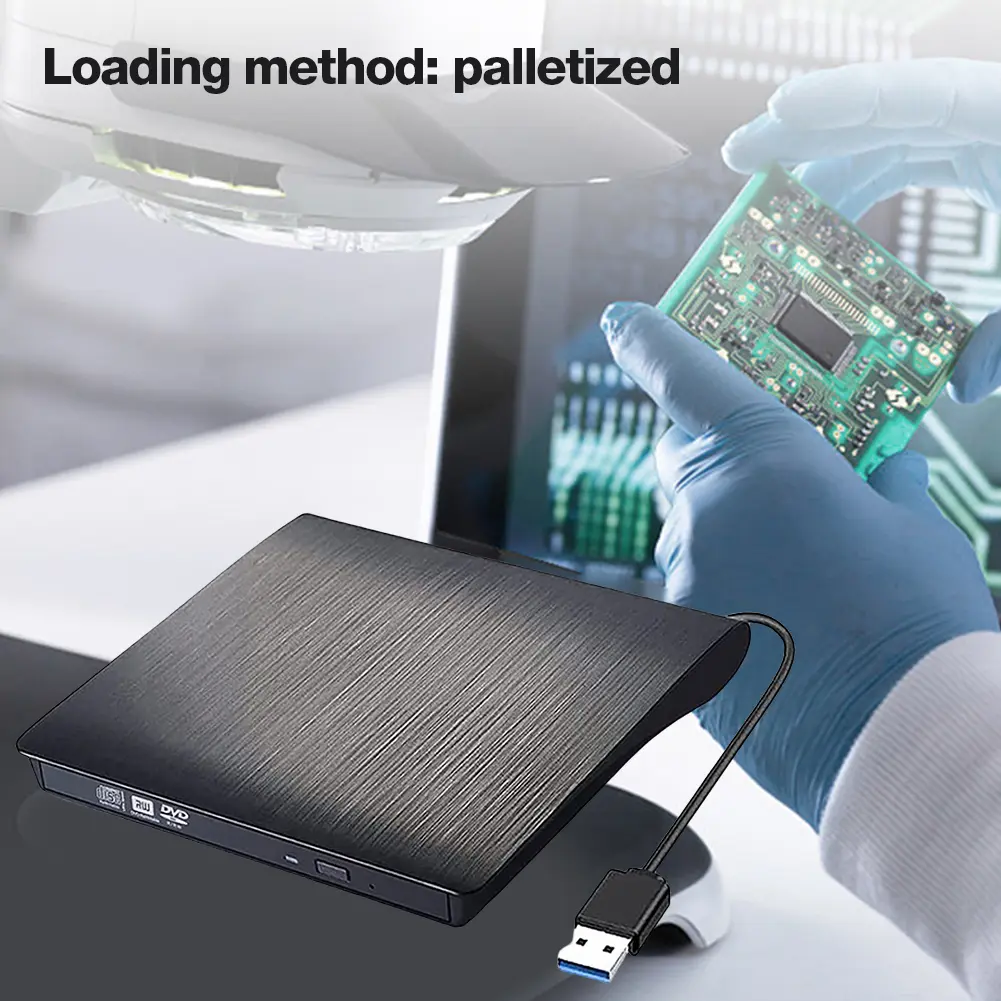 USB 3.0/USB 3.0 + Type-C Slim DVD External Enclosure 9.5mm/12.7mm SATA To USB CD ROM ODD Case Box USB To SSD Caddy for Laptop
