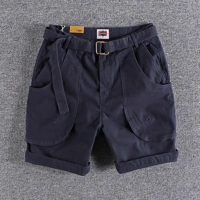 Casual Loose Men's ort Pants Thin Sle for Working Lightweight Summer Faionable Straight Leg Length Youth Active Wear