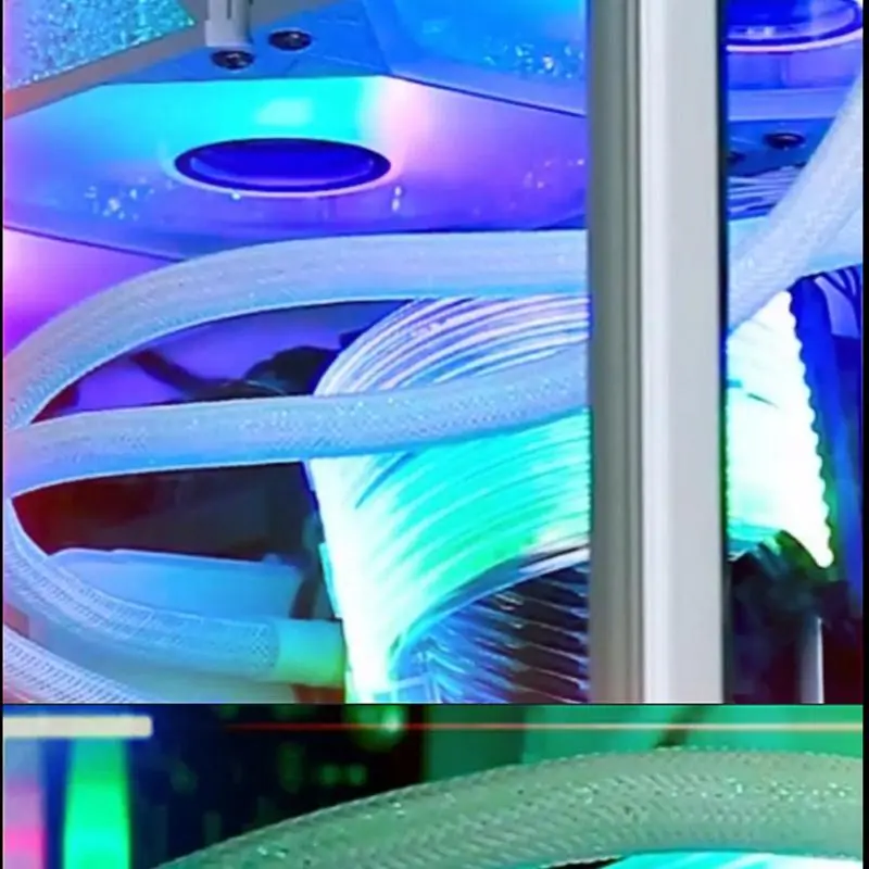ARGB Power Supply Extension Cable 24 Pin Motherboard Extension Cable 24PIN RGB Color Mode Light Effect RGB glow extension cable