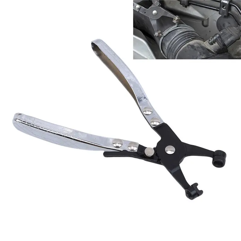1pcs Clamp Puller Locking Car Hose Clamps Pliers Water Pipe Hose Flat Band Ring Type Tool for Garden Auto Removal Tools