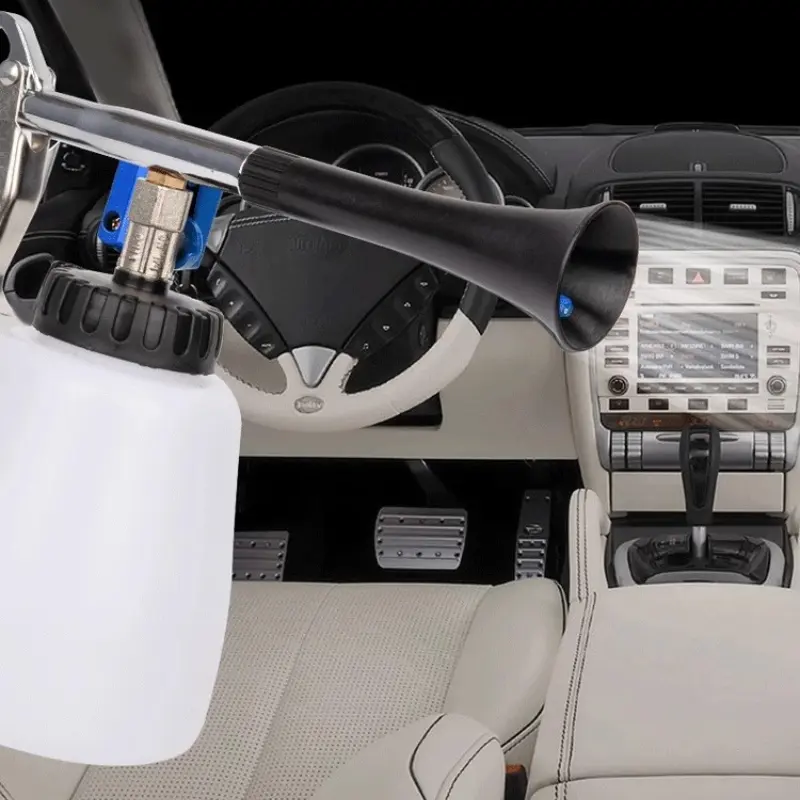 Car Wash Tool Cleaning Gun Spray for Can Pneumatic Tornado Car Interior Washer Engine Compartment Spray Gun