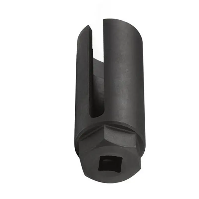 Black O2 Oxygen Sensor Socket Tool 1/2" Square Drive Removal European-style Cxygen Sensing Socket Wrench Car Tools Universal