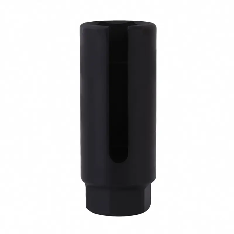 Black O2 Oxygen Sensor Socket Tool 1/2" Square Drive Removal European-style Cxygen Sensing Socket Wrench Car Tools Universal