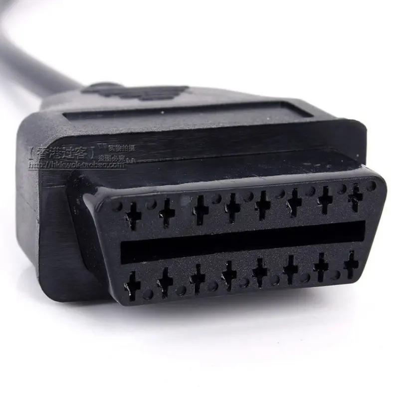 1pcs Automobile OBD Diagnostic Extension Connector For BMW 20 To 16 Pin OBD2 Adapters 20Pin for E36 E46 E38 E39 X5 Z3