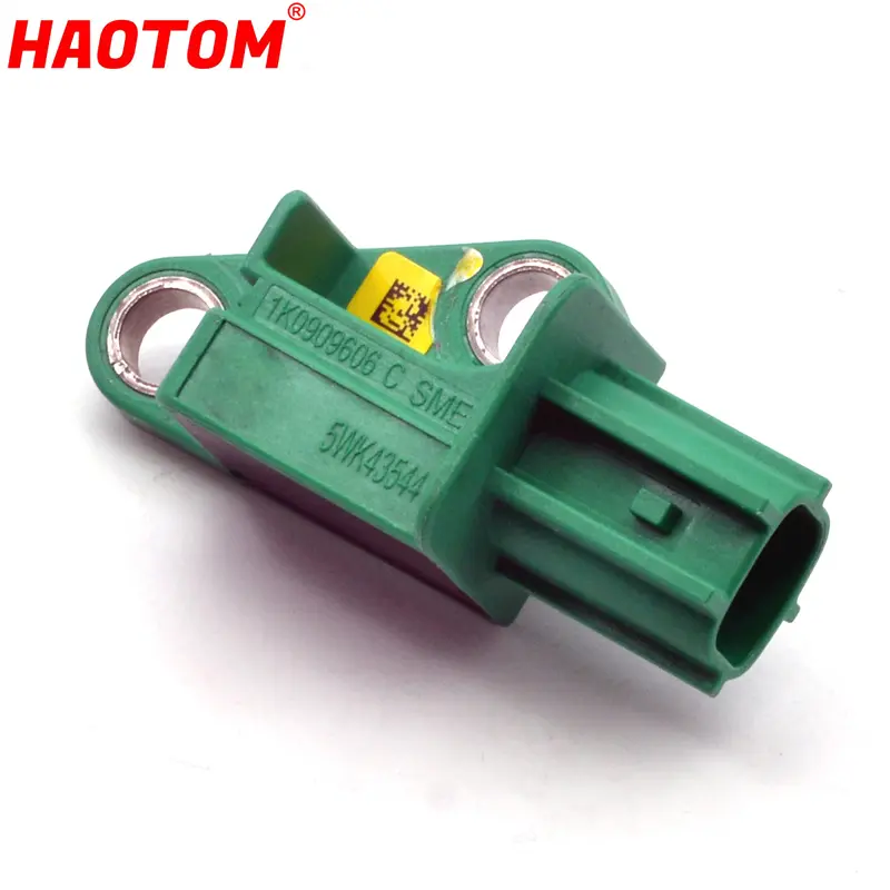 OEM Rear Side Impact Crash Lateral Acceleration Sensor For VW Jetta Golf GTI R32 Rabbit AUDI A4 A5 A6 Q5 Q7 1K0909606D 5WK43544