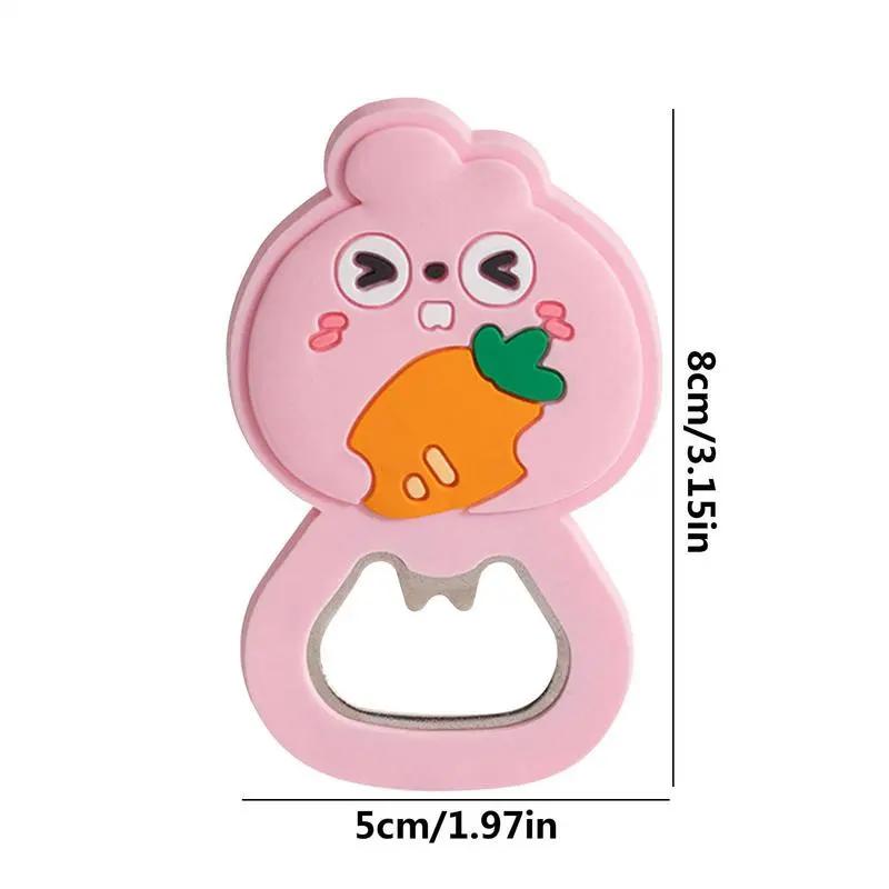 Bottle Cap Opener Drink Opener Animal-Shaped Jar Lid Remover Cute Fridge Decoration Kitchen Gadgets For Home Camping Outdoor