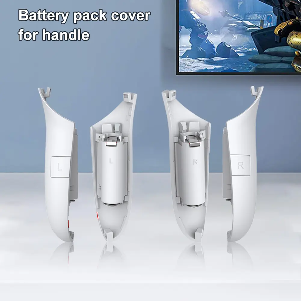 VR Controller Battery Pack Right Left Rechargeable Controller Grips for Meta Quest 3S/3 VR Headset Controller