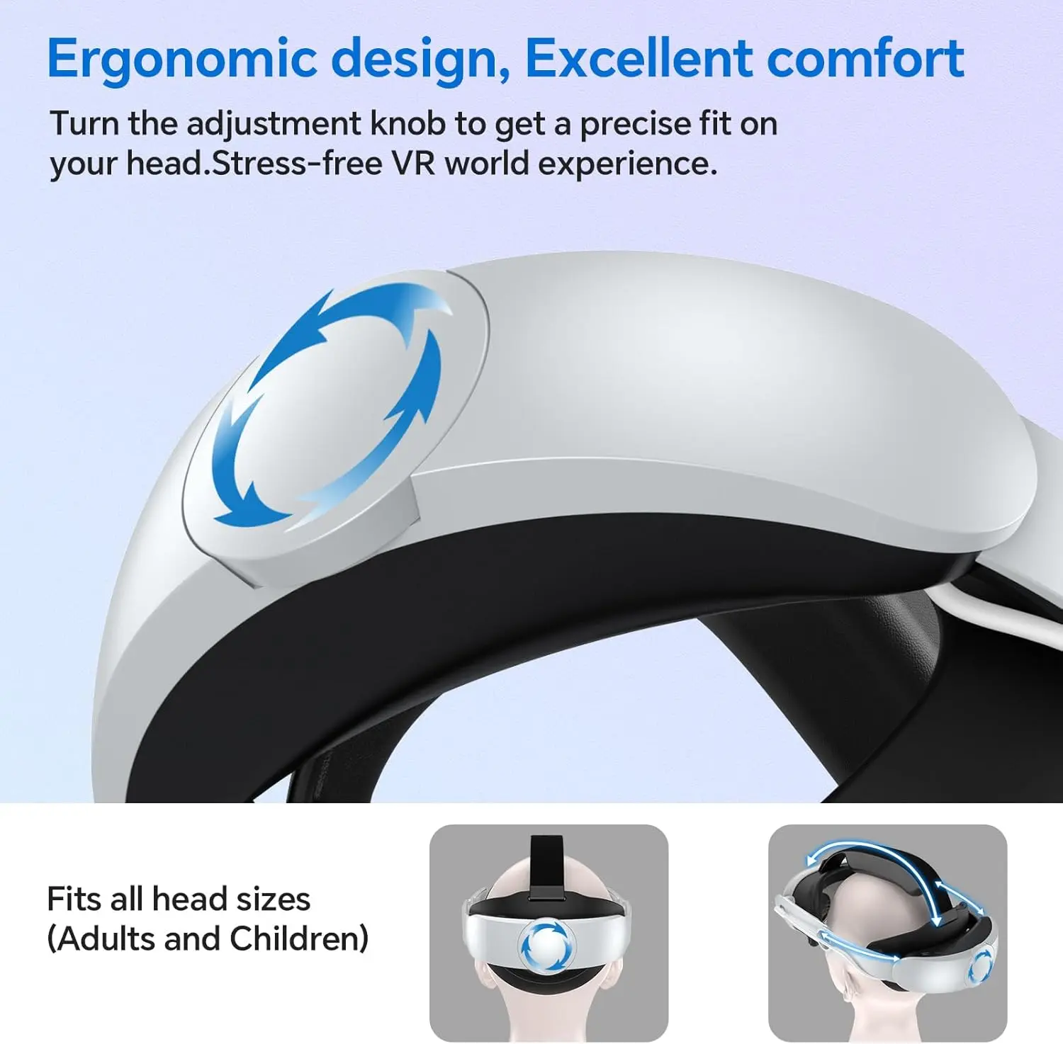Head Strap Battery for Meta Quest 3 10000mAh Adjustable Elite Strap with Battery Packfor for Oculus Quest 2/3/3s VR Accessories