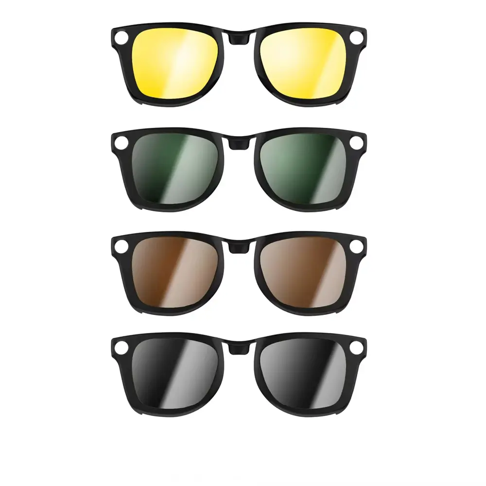 Hibloks For Ray-Ban Meta Wayfarer (Large) RW4008 (Standard) RW4006 Glasses Clip Polarized Sunglasses lenses Anti-Glare
