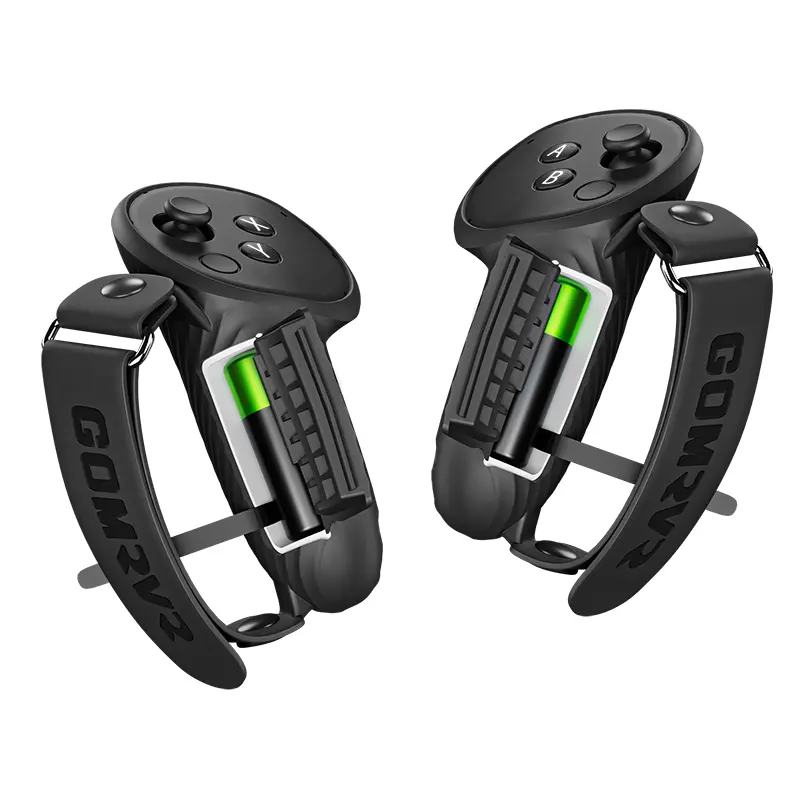 GOMRVR For Oculus Quest 3/Quest 3S Accessories Adjustable Head Strap Carrying Case Silicone Protective Cover Set VR Accessories
