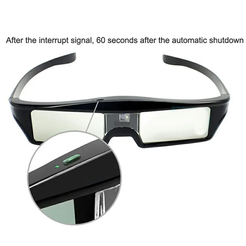 1PC DLP Active Shutter 3D Glasses for Nut for Samsung SSG-5100GB Replacement DLP Projector 3D Glasses Not for all TV Wholesale