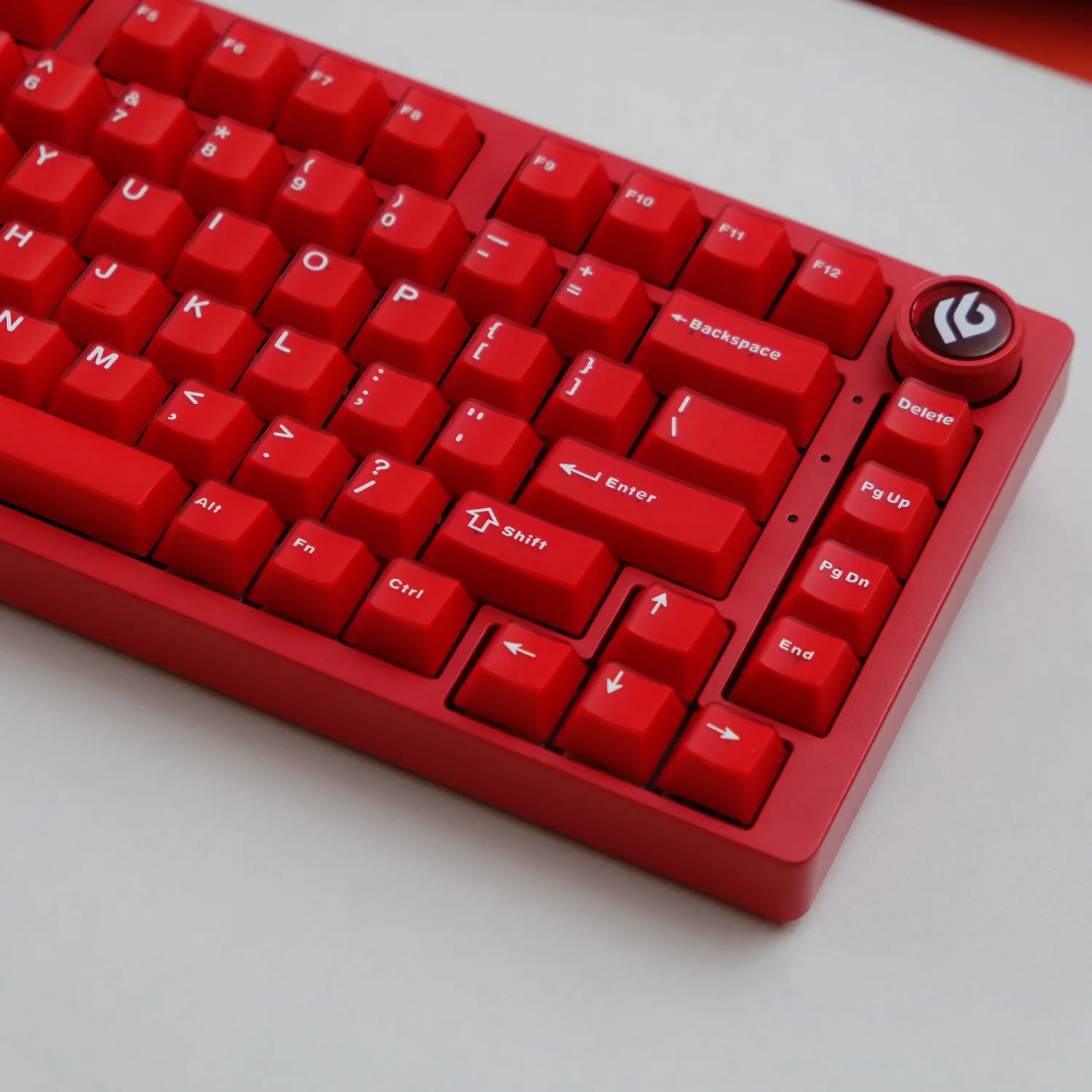 114 Keys Red Jade Double Shot ABS Keycap Cherry Profile Semi Transparent Keycap for Gateron Cherry MX Switches Gaming Keyboard