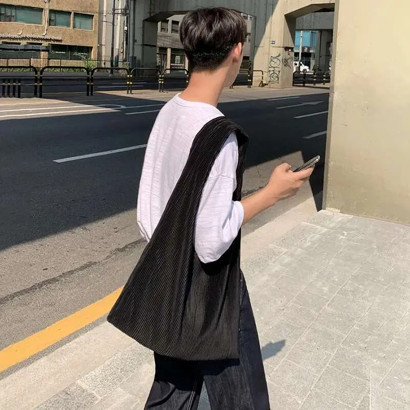 IEFB SJapanese One-shoulder Messenger Bag Men Postman Large-capacity Trend Bag Korean Casual Ins Trendy Male Bag 9Y7689