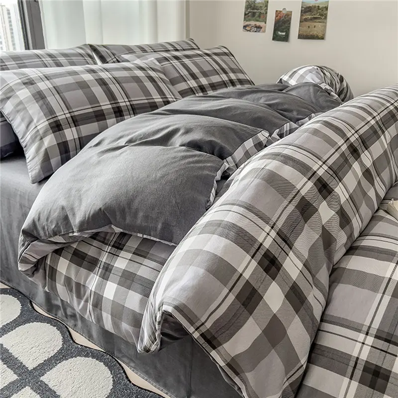 100% Cotton Duvet Cover Printed Quilt Covers Single/Double/Queen Size Bedding Comforter Covers 이불커버 (Pillowcase Need Order)