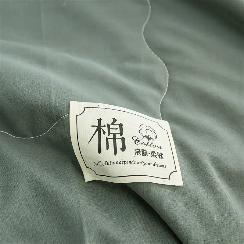 Summer Blanket 100% Cotton Inside and Outside Pure Cotton Air Conditioning Quilt Soft Skin-friendly Breathable Thin Duvet Summer