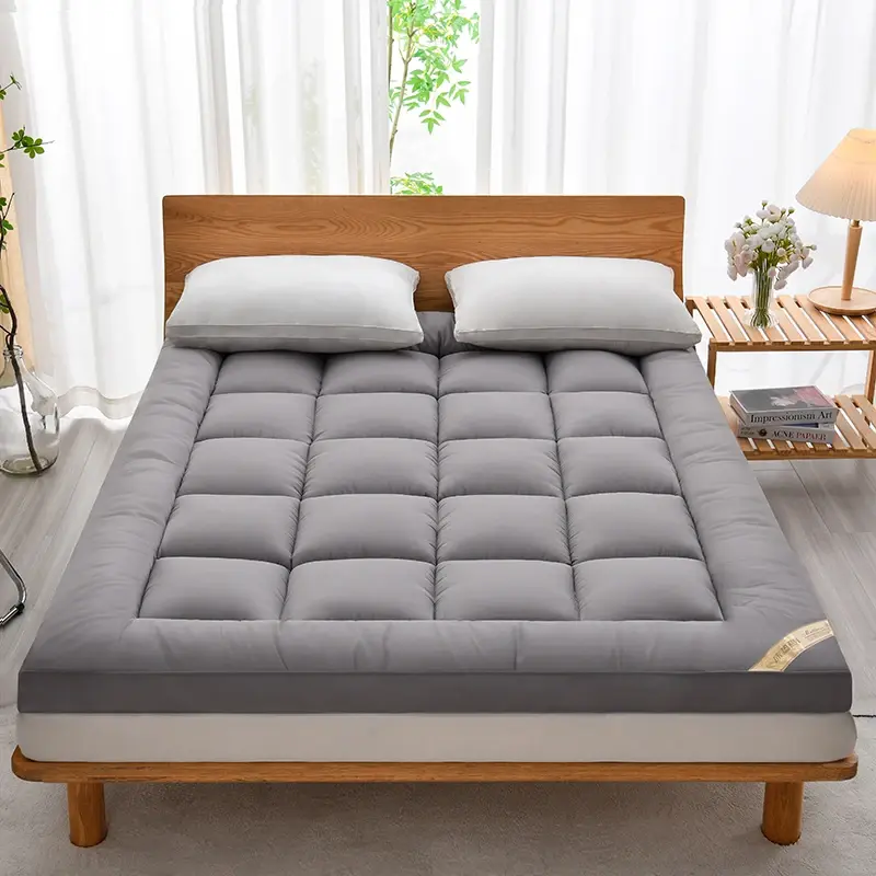 Thicken Fluffy Mattress Toppers Queen Four Seasons Soft Mattress Pad King Size Living Room Mat Car Sleeping Mats Field Camp Mat