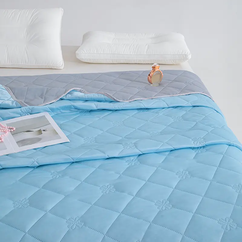 Grade A Cooling Blanket for Bed Soft Breathable King Size Summer Quilt Queen  Air Condition Comforter Lightweight Cool Duvet