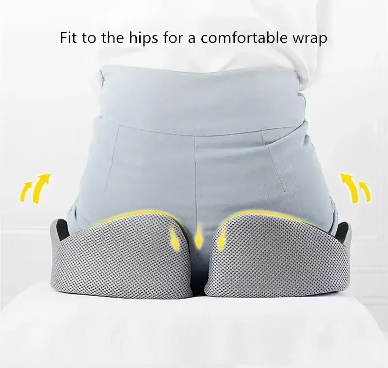 Woman Tailbone Pelvis Orthopedic Medical Seat Cushion Rebound Memory Foam Office Chair Cushion Beautiful Buttock Pad for Car