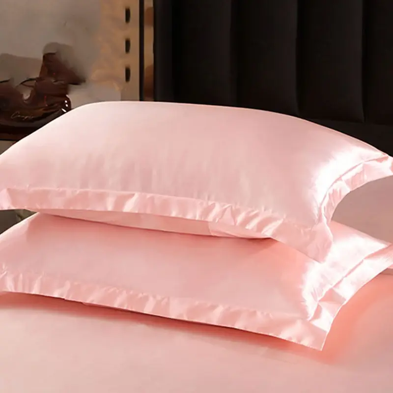 Luxury Mulberry Silk Fitted Bed Sheet Set Queen High-end Stain Soft Silk Bedsheet Set with Elastic Band King Szie Mattress Cover