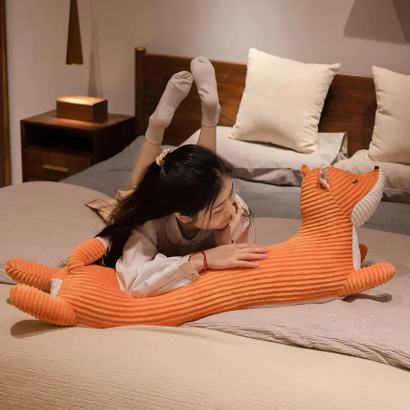 Lovely Animal Side Sleeping Body Pillow 110cm Bed Sofa Home Decorative Long Throw Pillow  Classmate Friend Birthday Present Gift