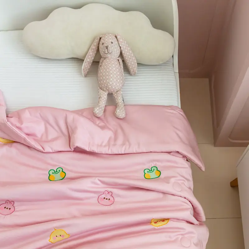Pure Natural Plant Fabric Kid Summer Quilt Maternity and Infant Level Safety Blanket Children Air Conditioner Duvet Child  Adult