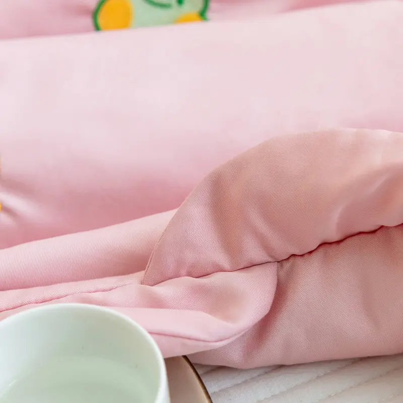 Pure Natural Plant Fabric Kid Summer Quilt Maternity and Infant Level Safety Blanket Children Air Conditioner Duvet Child  Adult